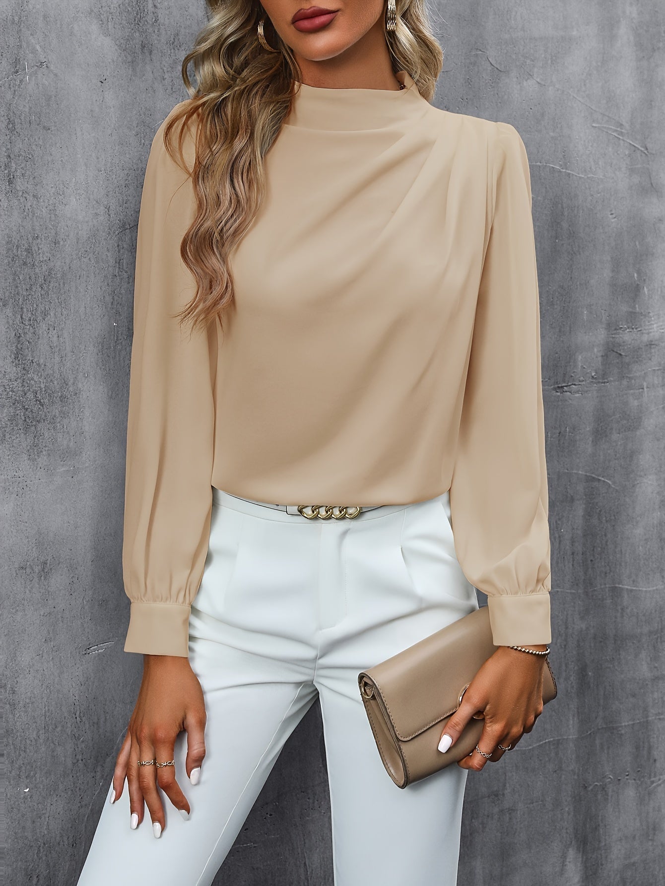 Ruffled blouse