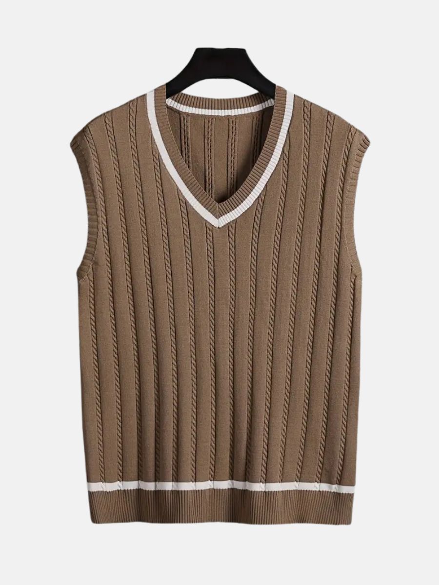 knitted vest