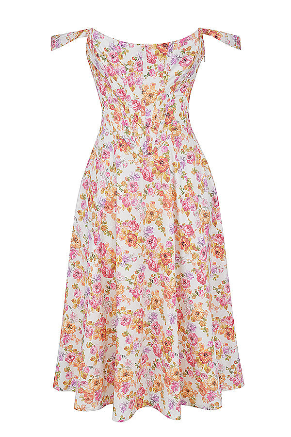 Floral midi sundress