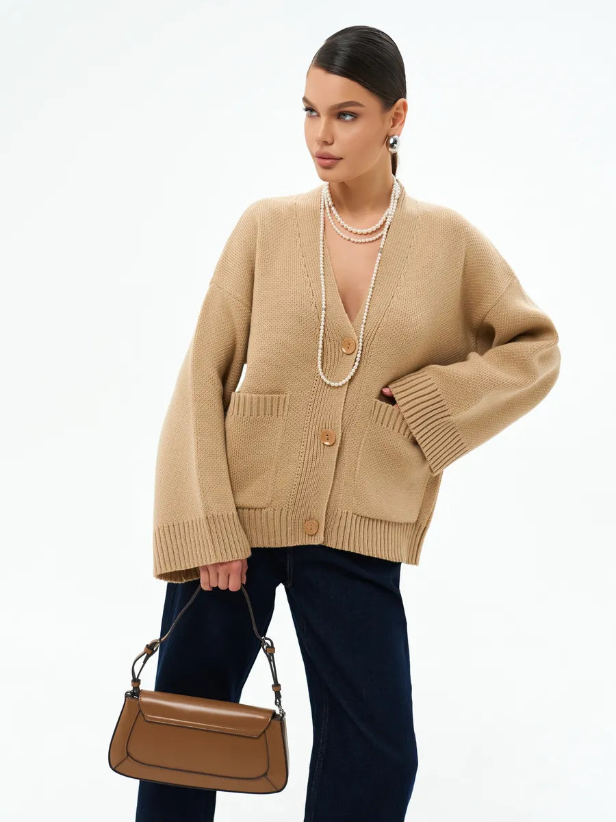 Oversized Thick Knitted Cardigan