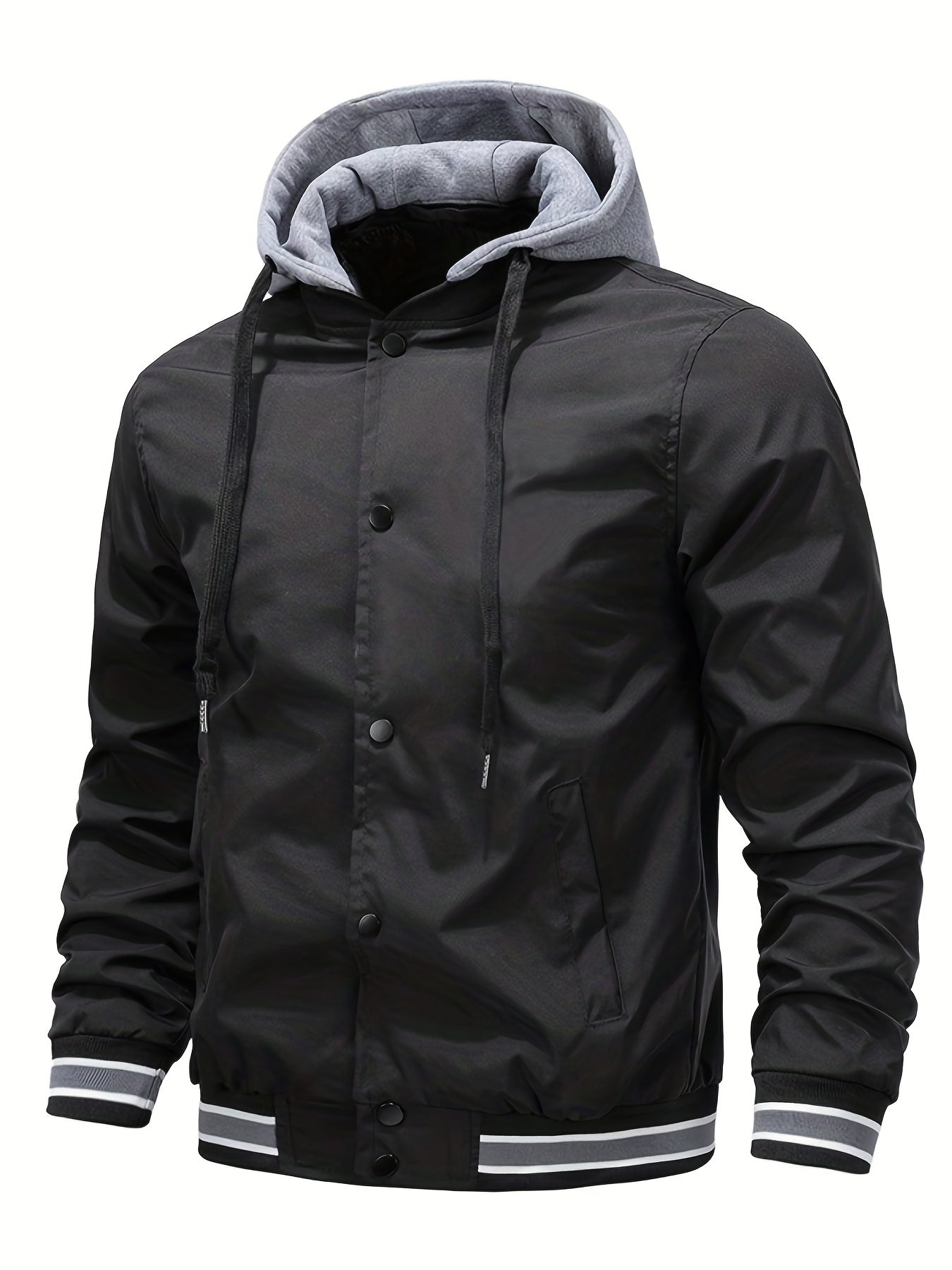 Casual hooded jacket for men