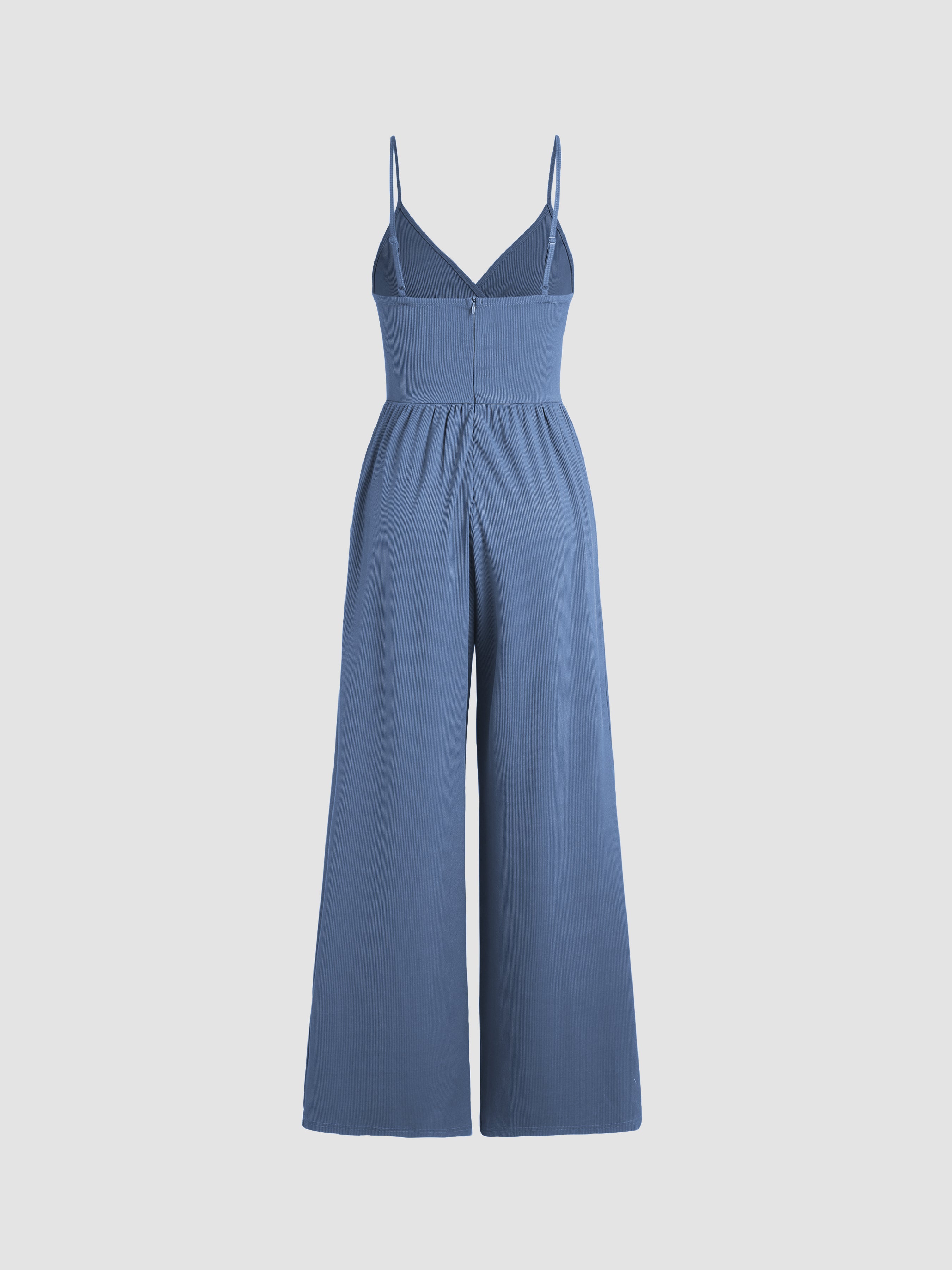 V-neck Wide leg Jumpsuit