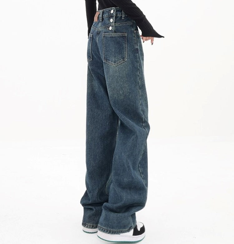 Straight Loose Casual Jeans