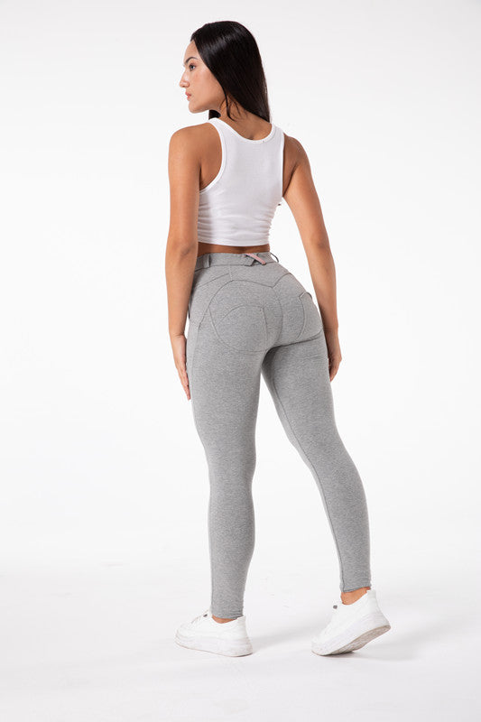 Tight high waist Light Gray leggings