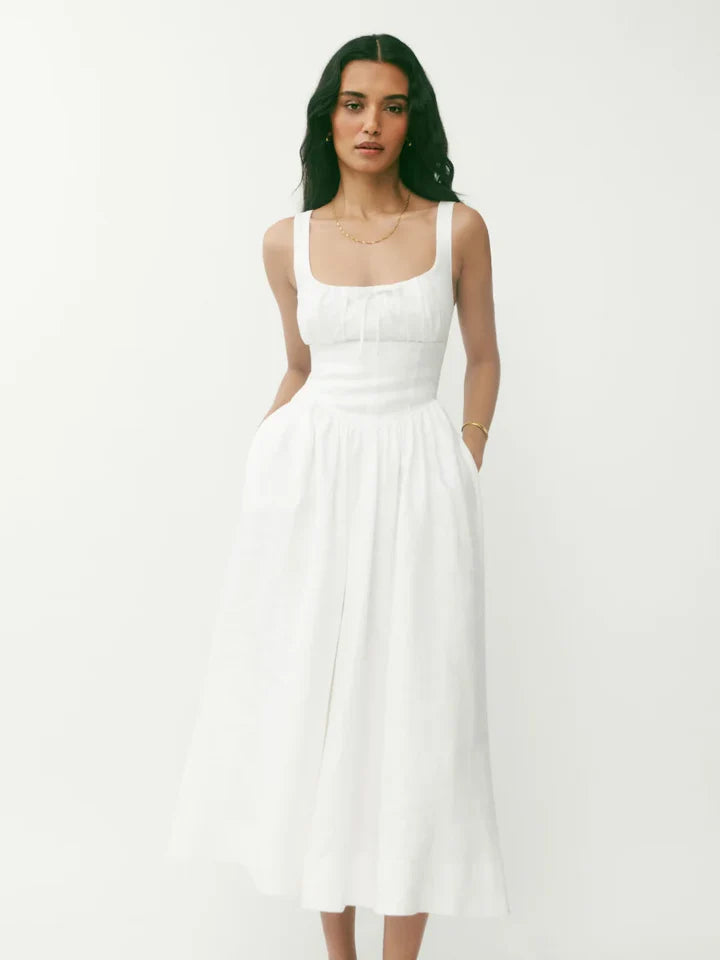 White Maxi Sundress