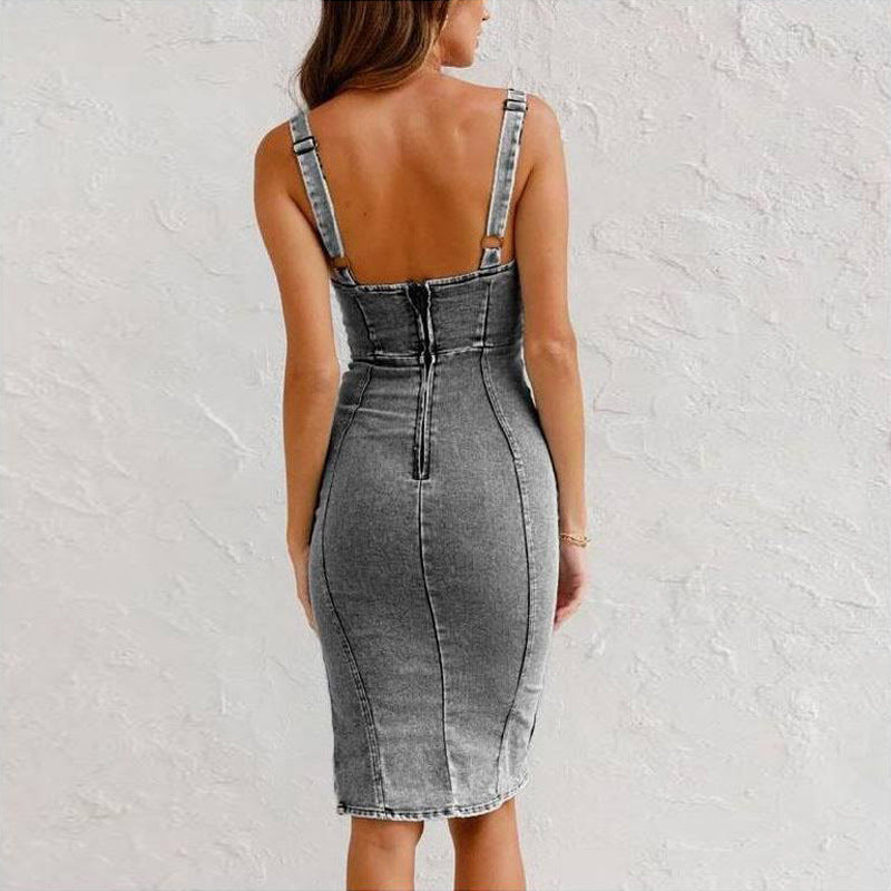 Casual Denim Dress