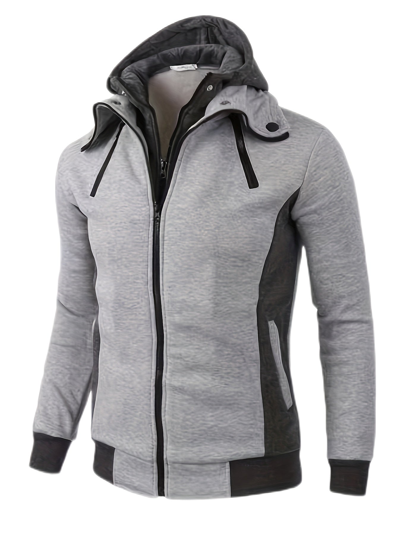 Sporty jacket with hood