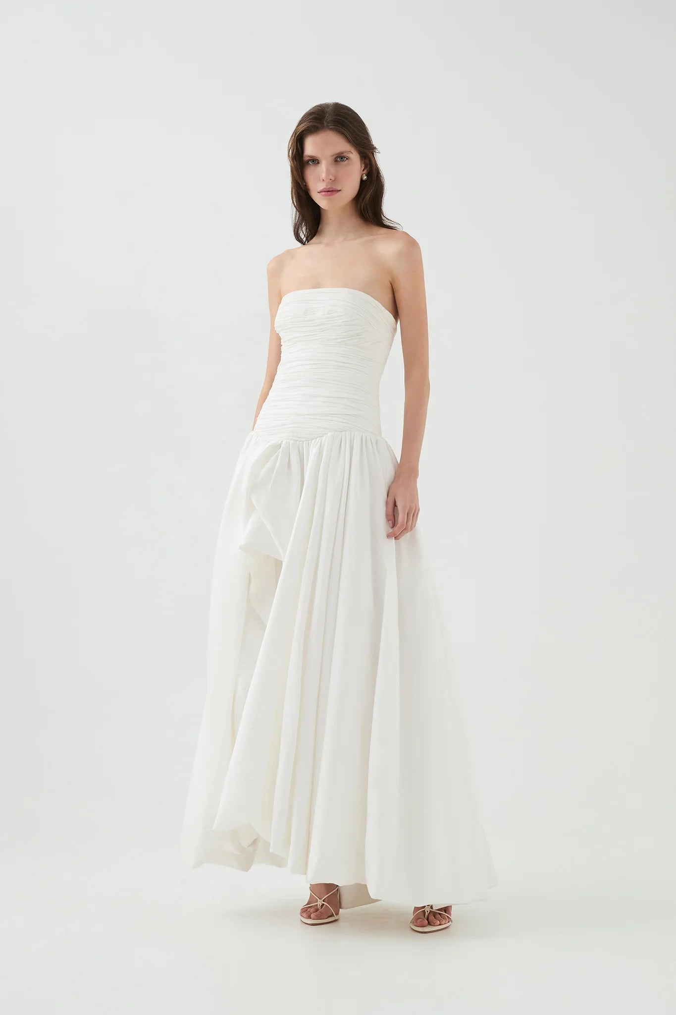 Bubble Hem Maxi Dress