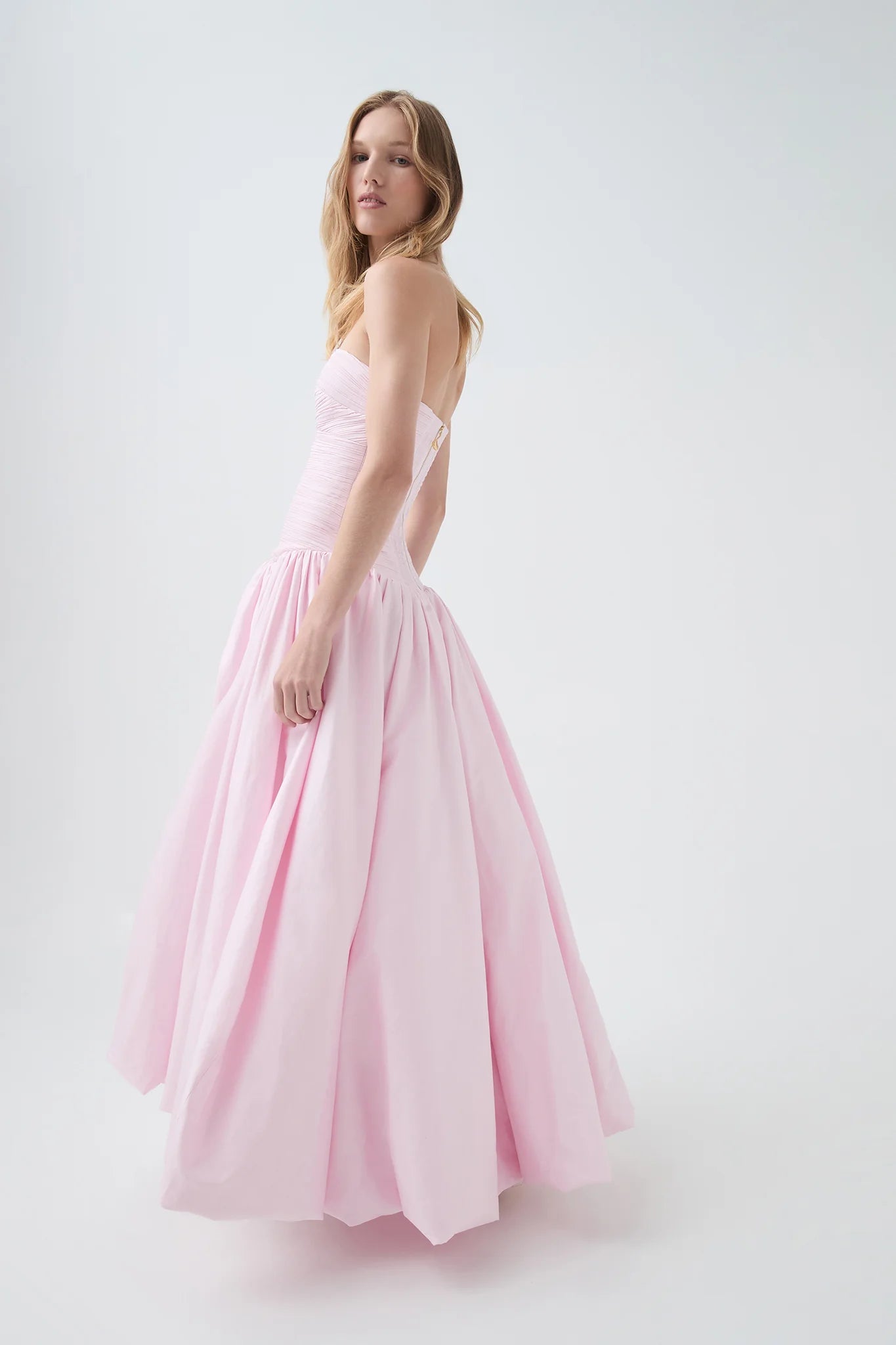 Bubble Hem Maxi Dress