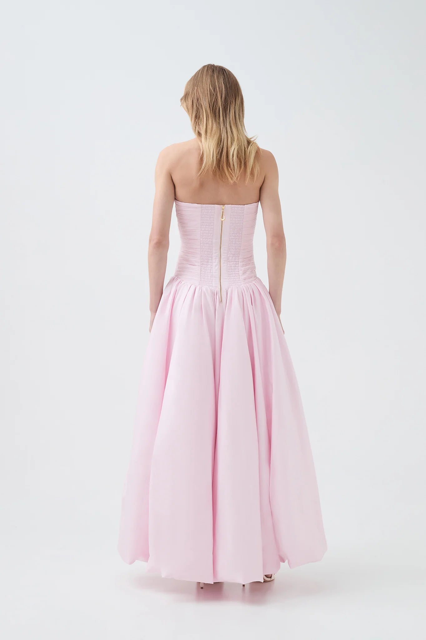 Bubble Hem Maxi Dress