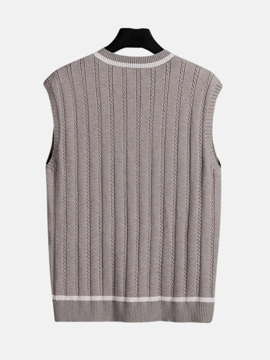 knitted vest