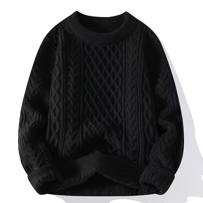 Loose twisted wool sweater