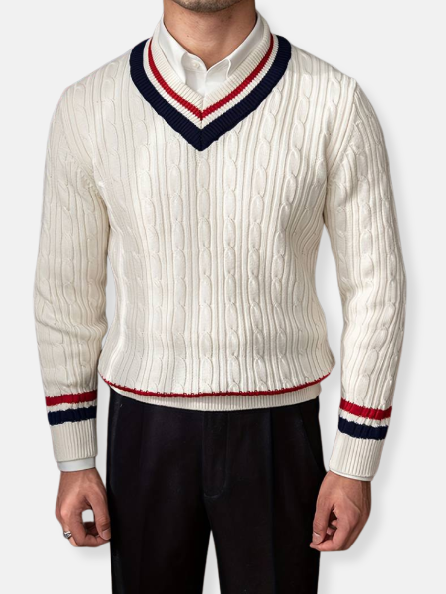 classic knitted sweater