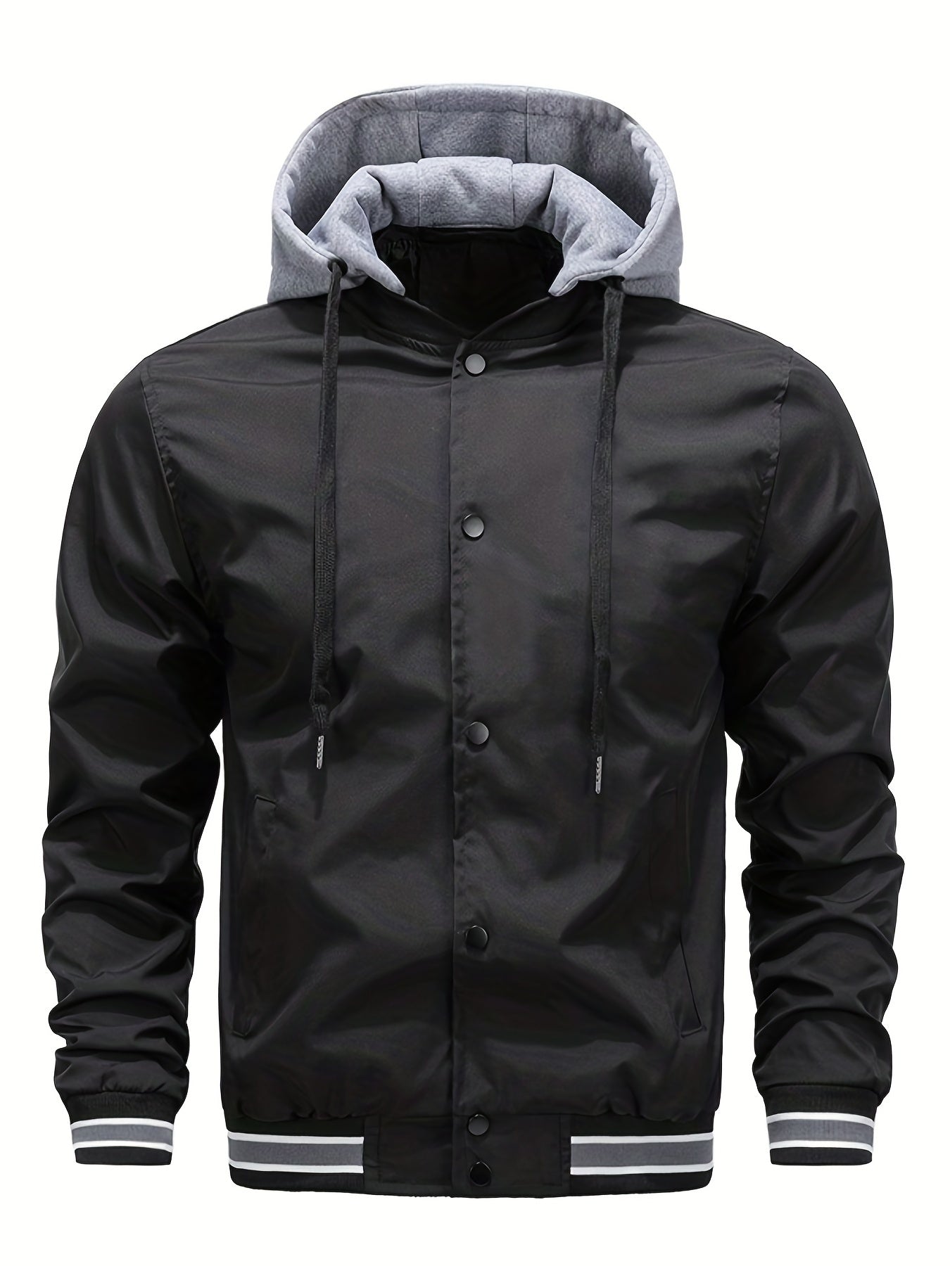 Casual hooded jacket for men