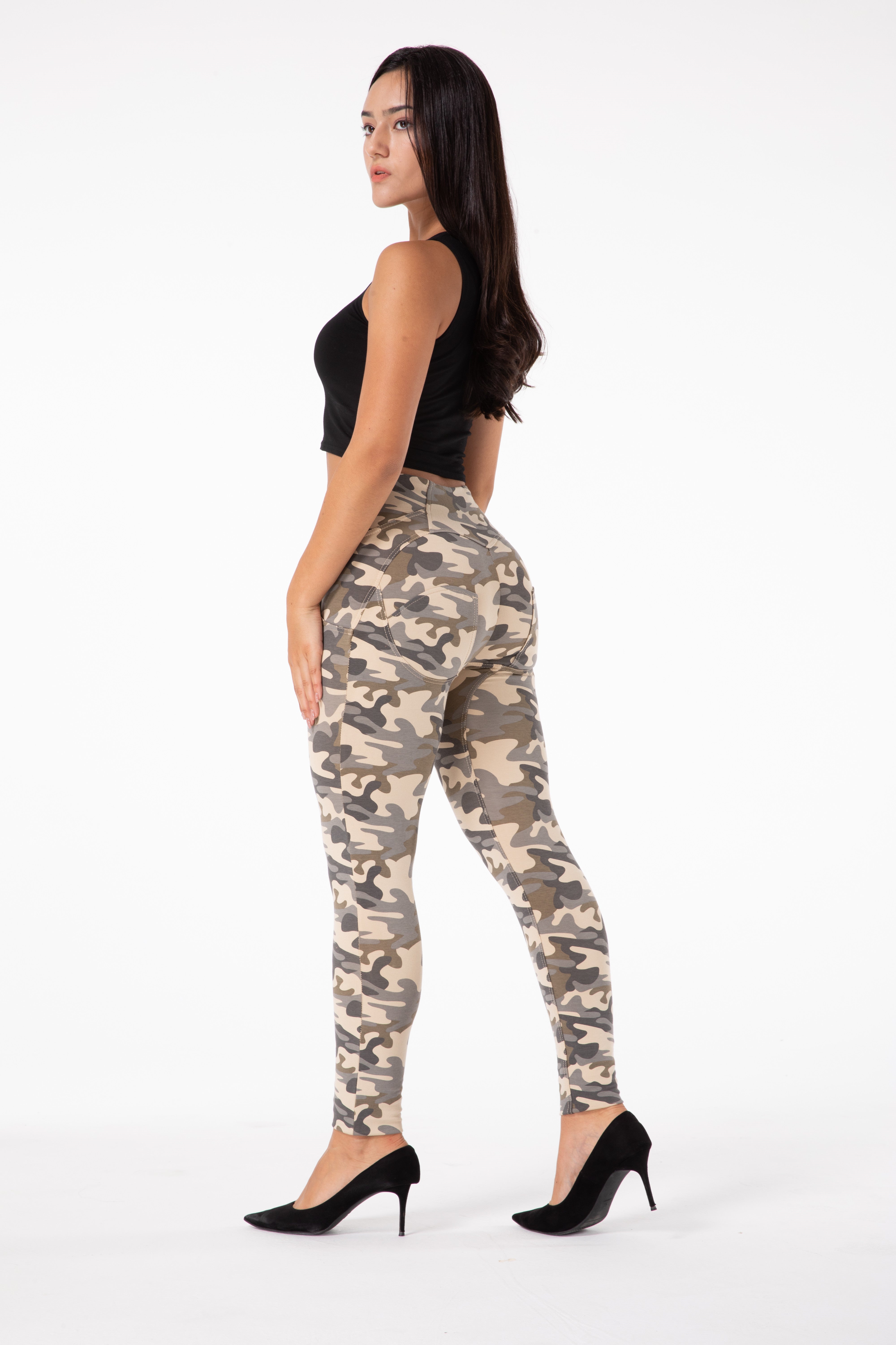 Camouflage Tight pants