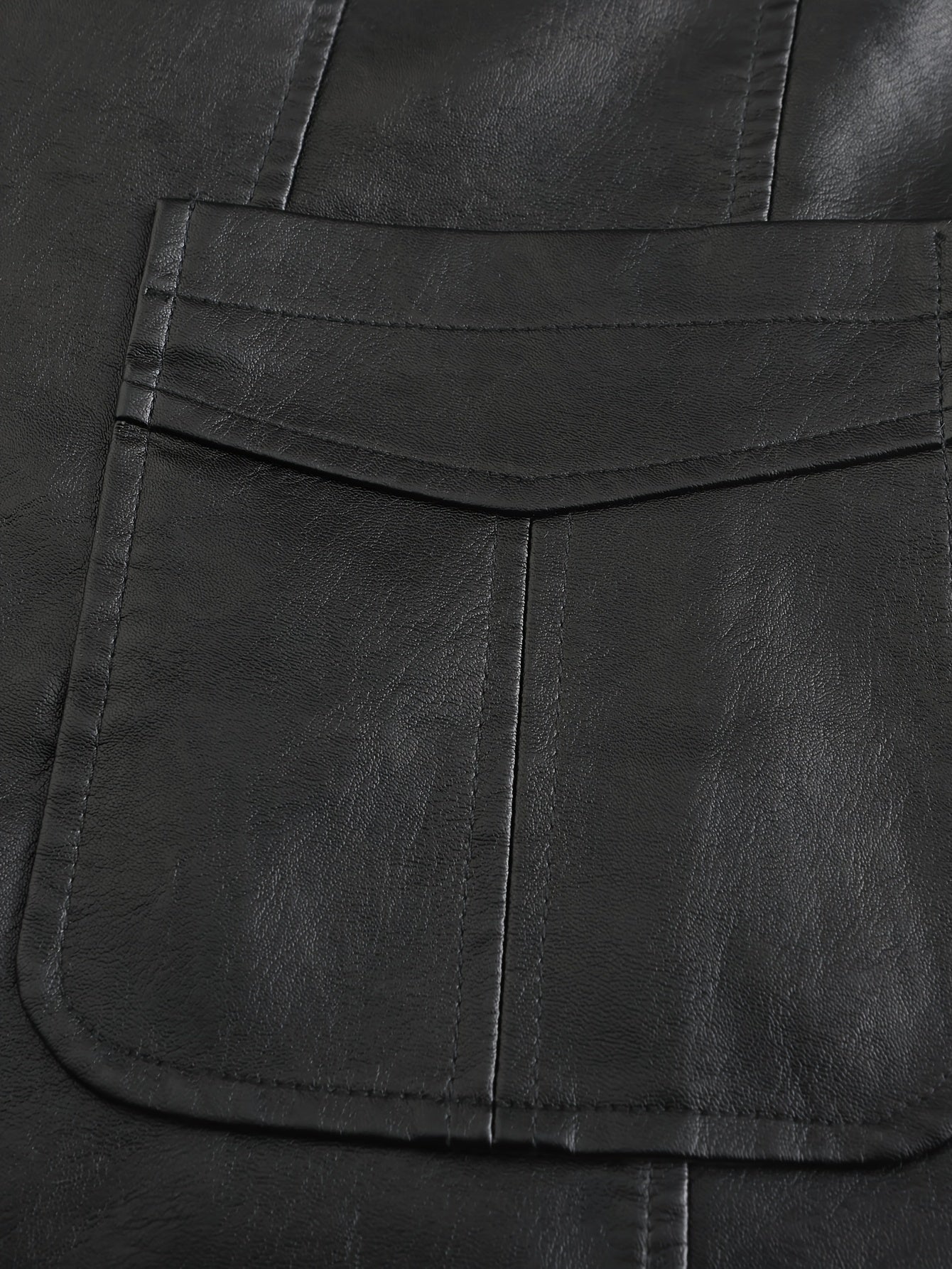 Leather blazer for men