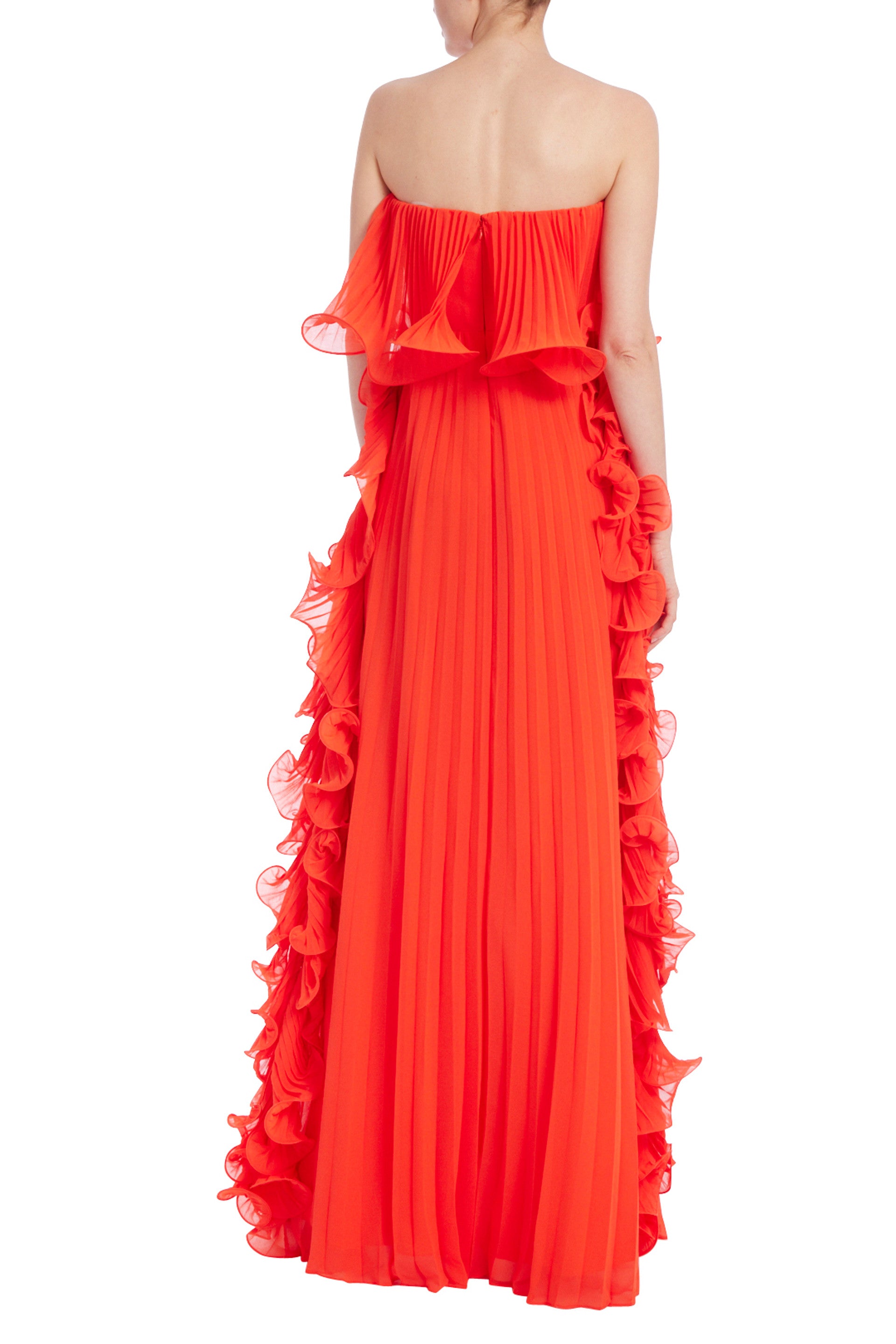Long Ruffled Dress For Summer