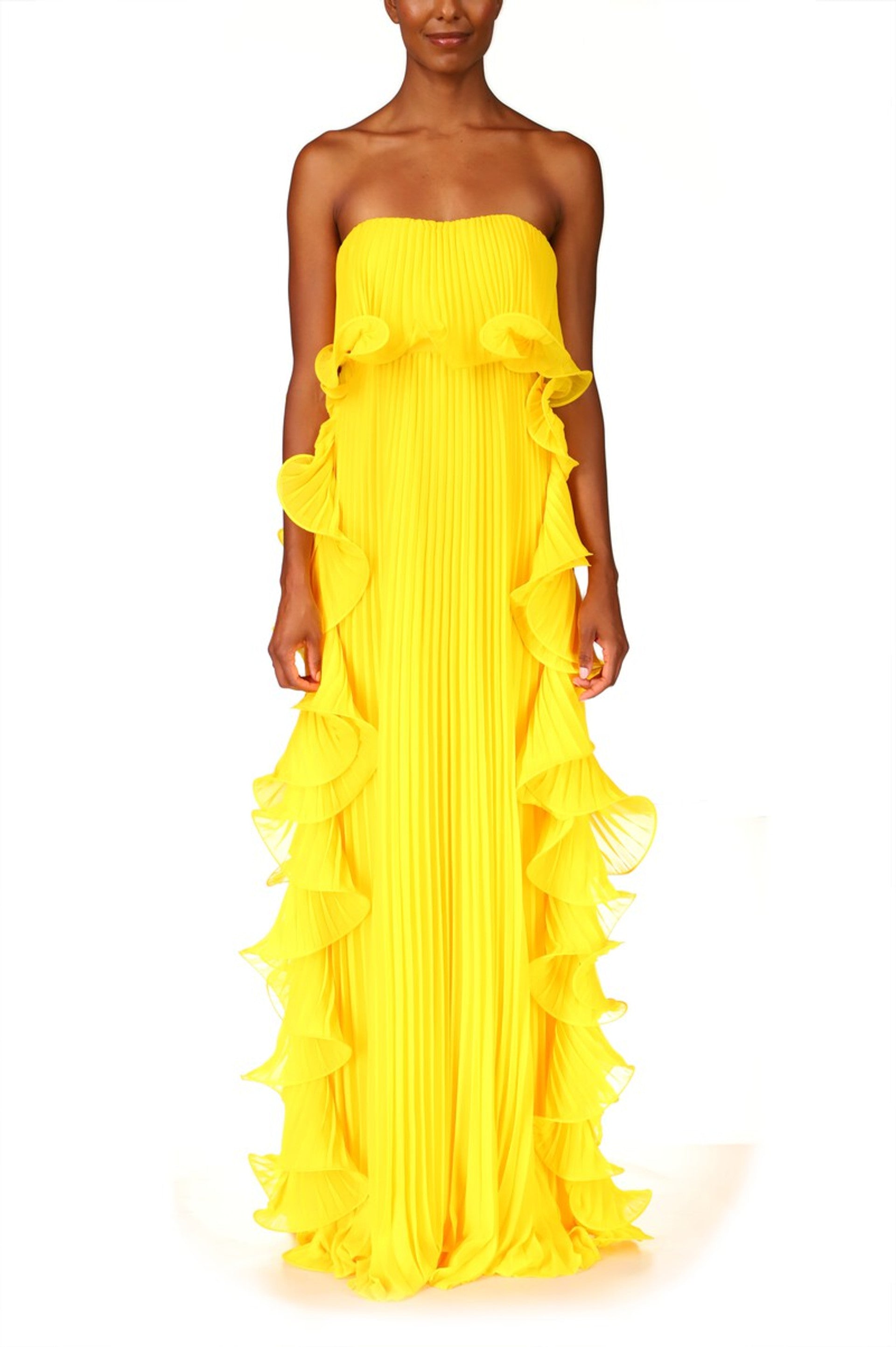 Long Ruffled Dress For Summer