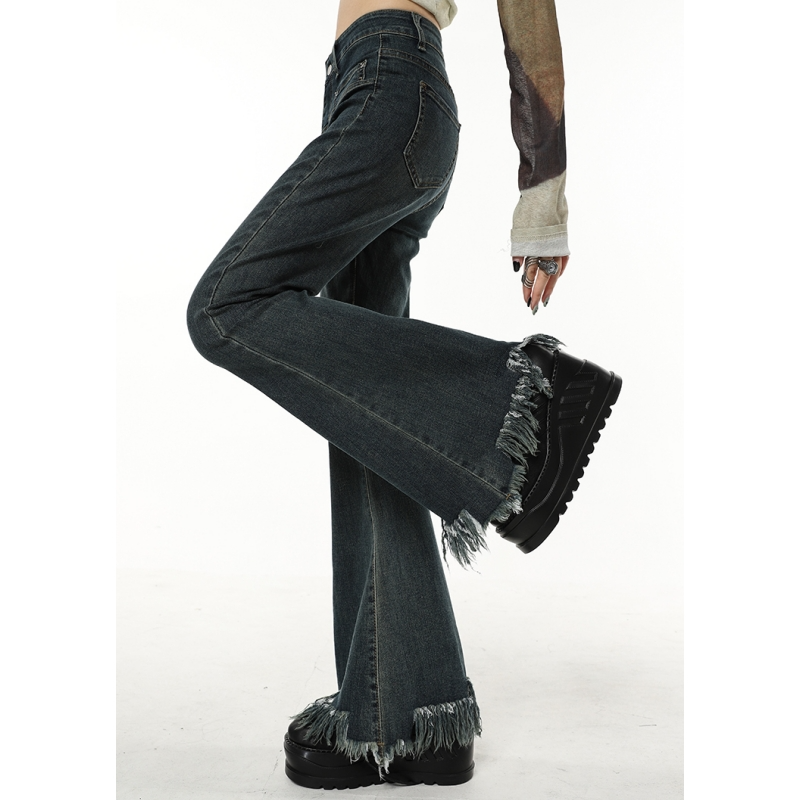 Black vintage jeans for women