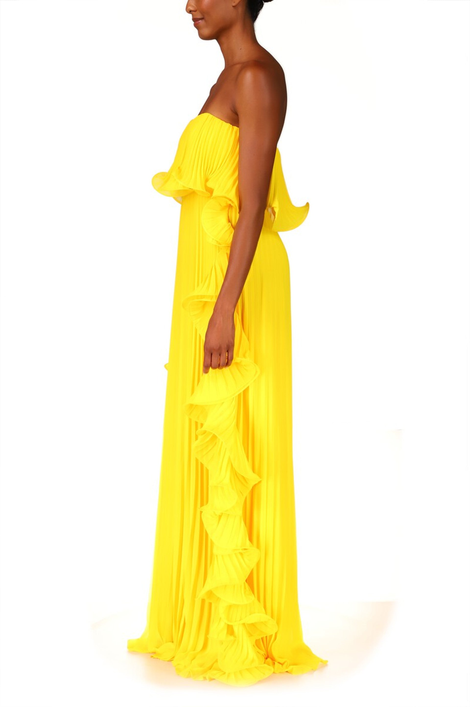 Long Ruffled Dress For Summer