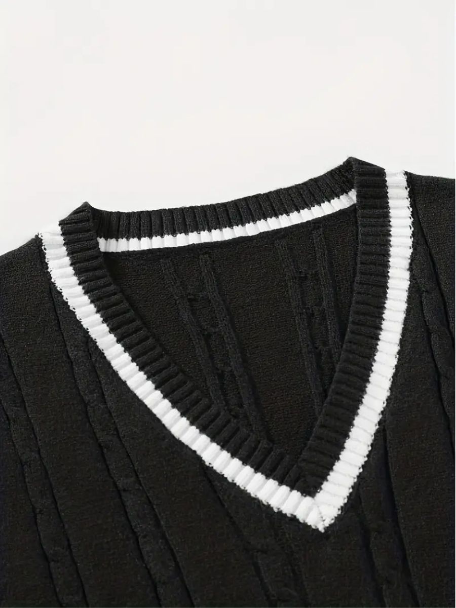 knitted vest