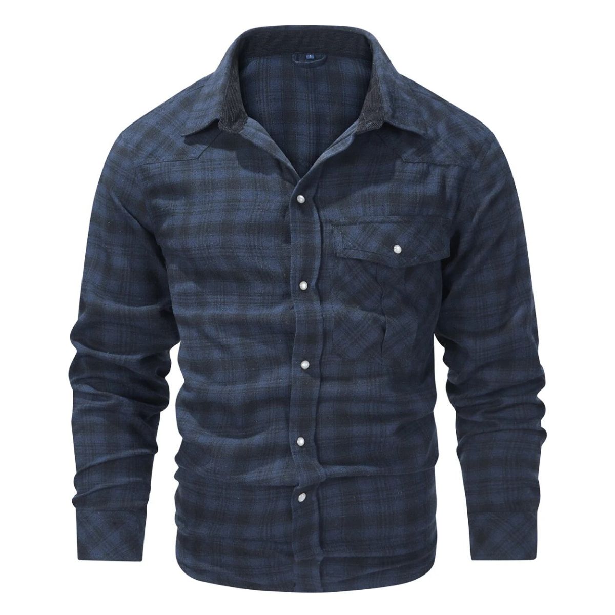 Checked jacket for men