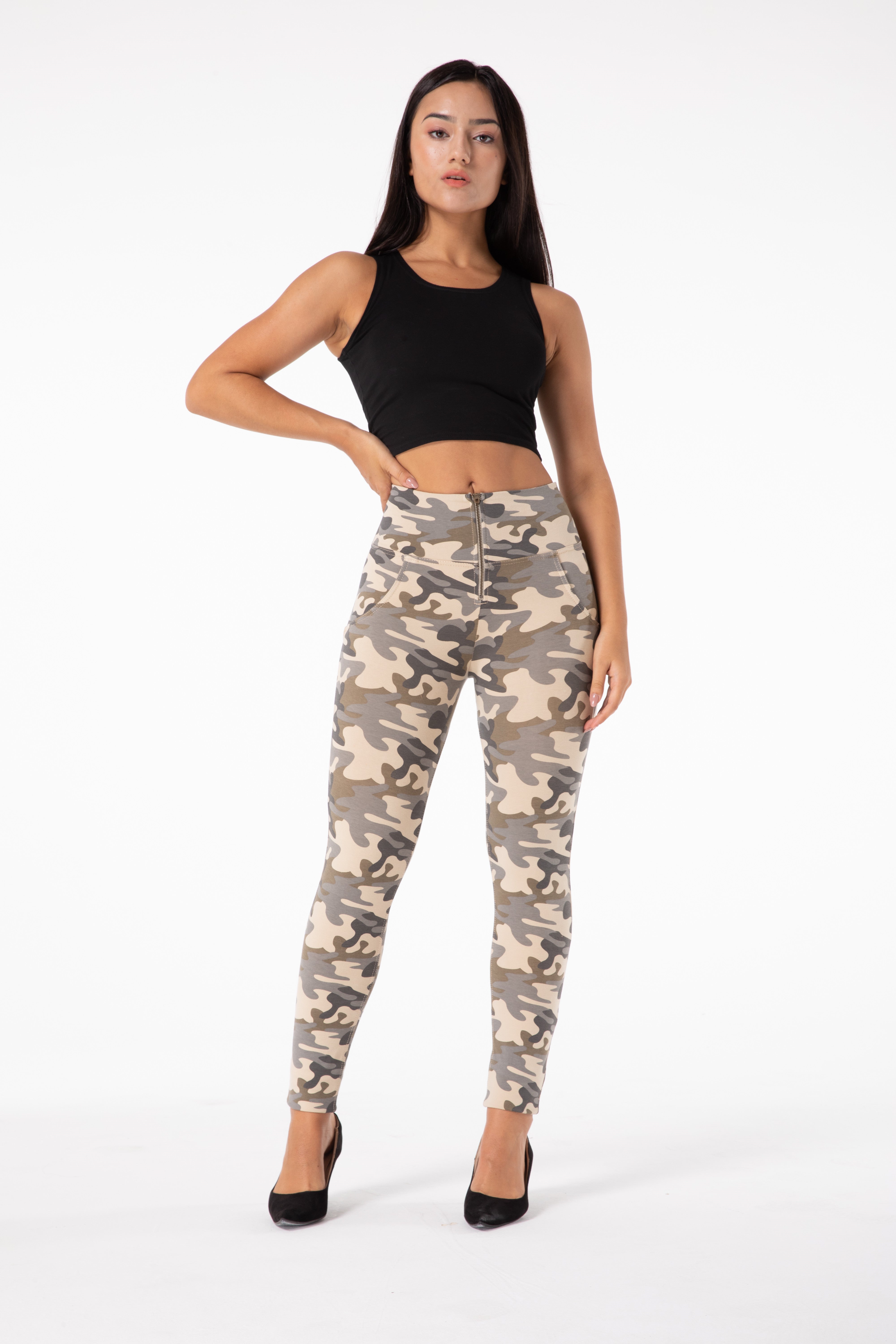 Camouflage Tight pants