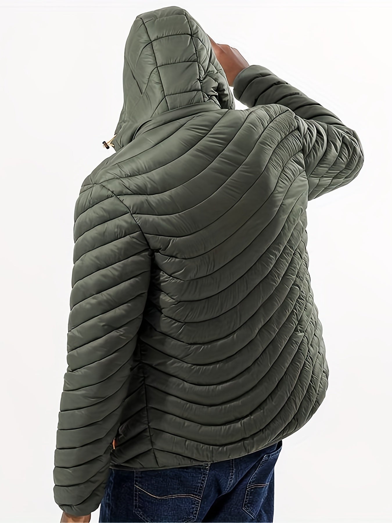 Lightweight padded winter jacket