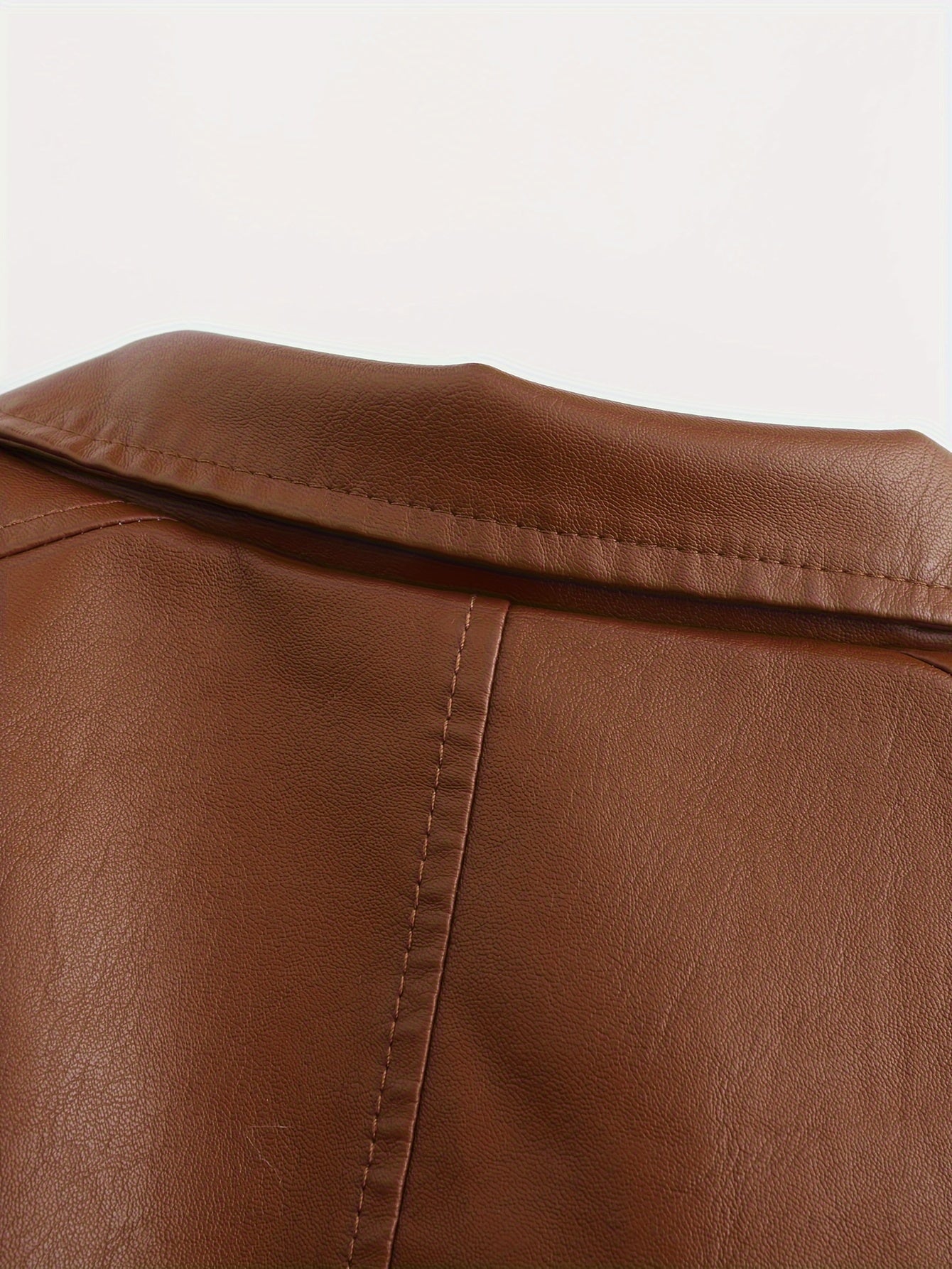 Leather blazer for men