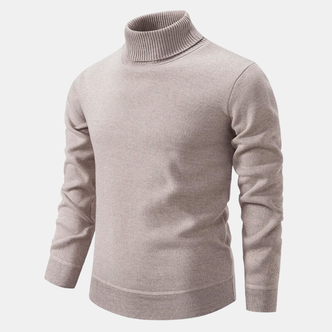 Men's wool turtleneck