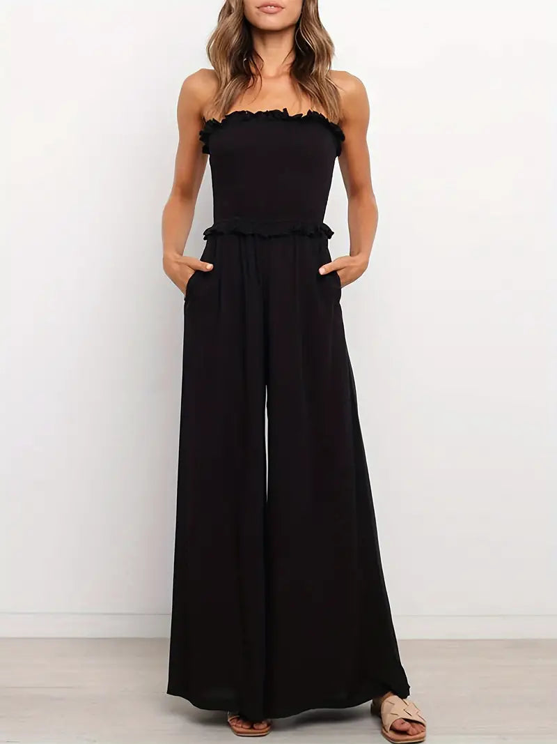 Off Shoulder Jumpsuit