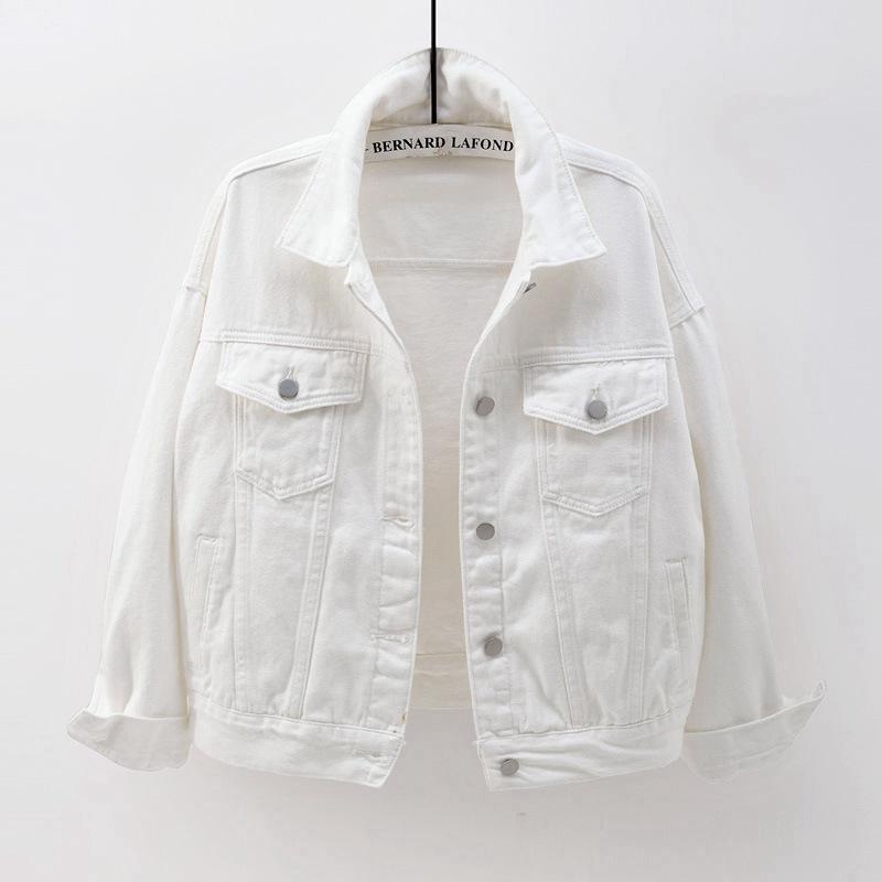 Classic women's denim jacket in many colors