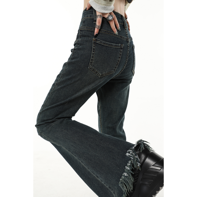 Black vintage jeans for women