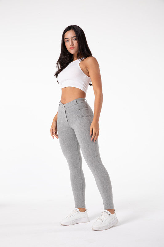 Tight high waist Light Gray leggings