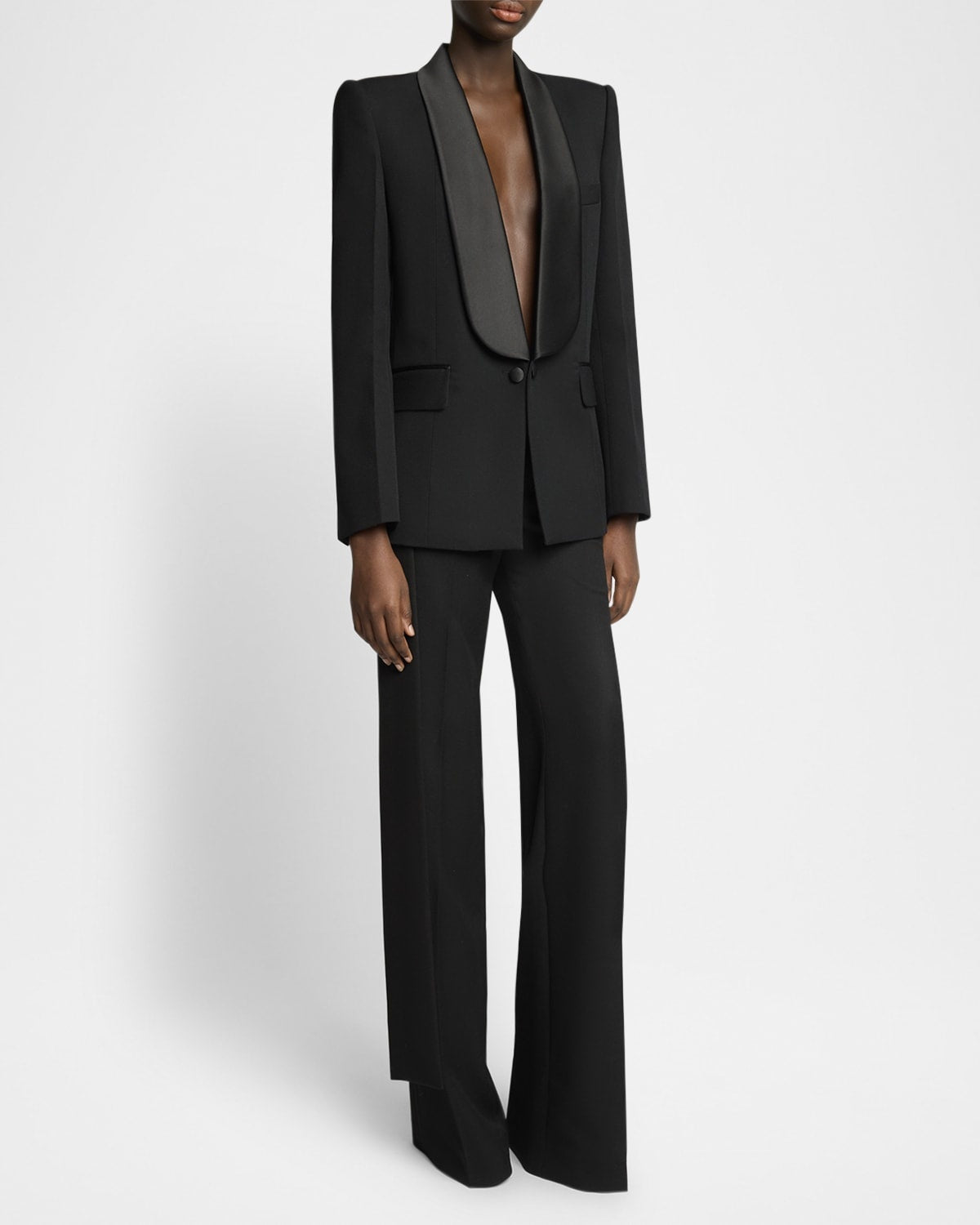 Shawl Collar Tux Black Blazer Jacket