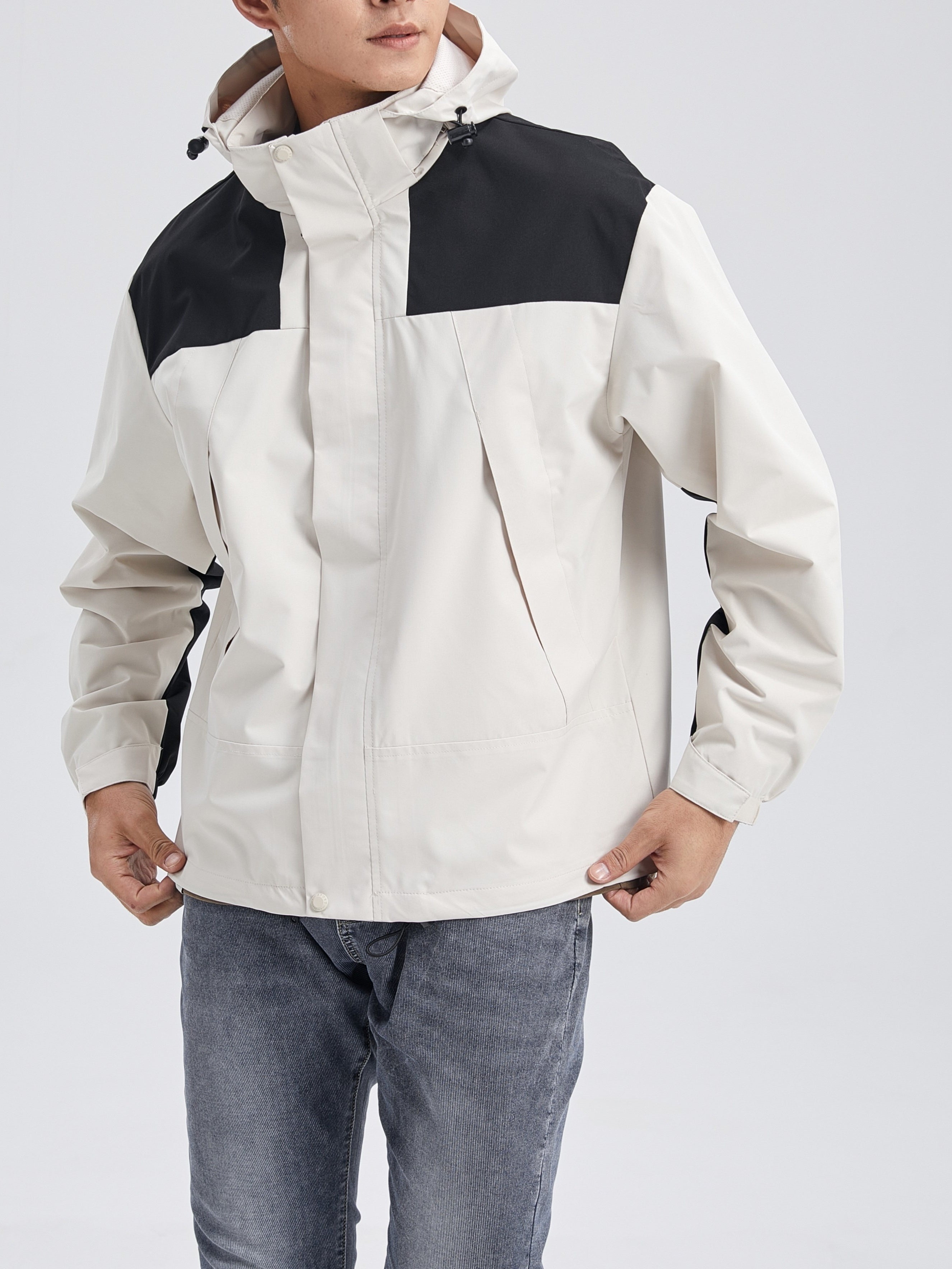 Windbreaker with removable lining