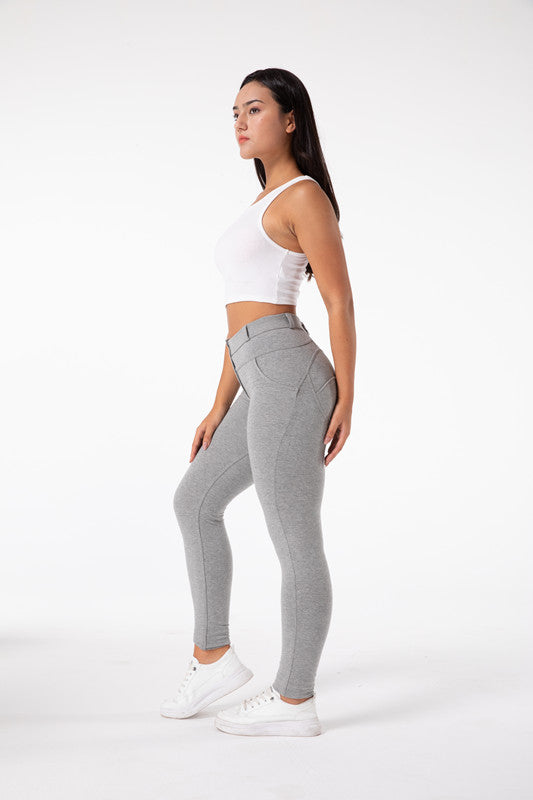 Tight high waist Light Gray leggings