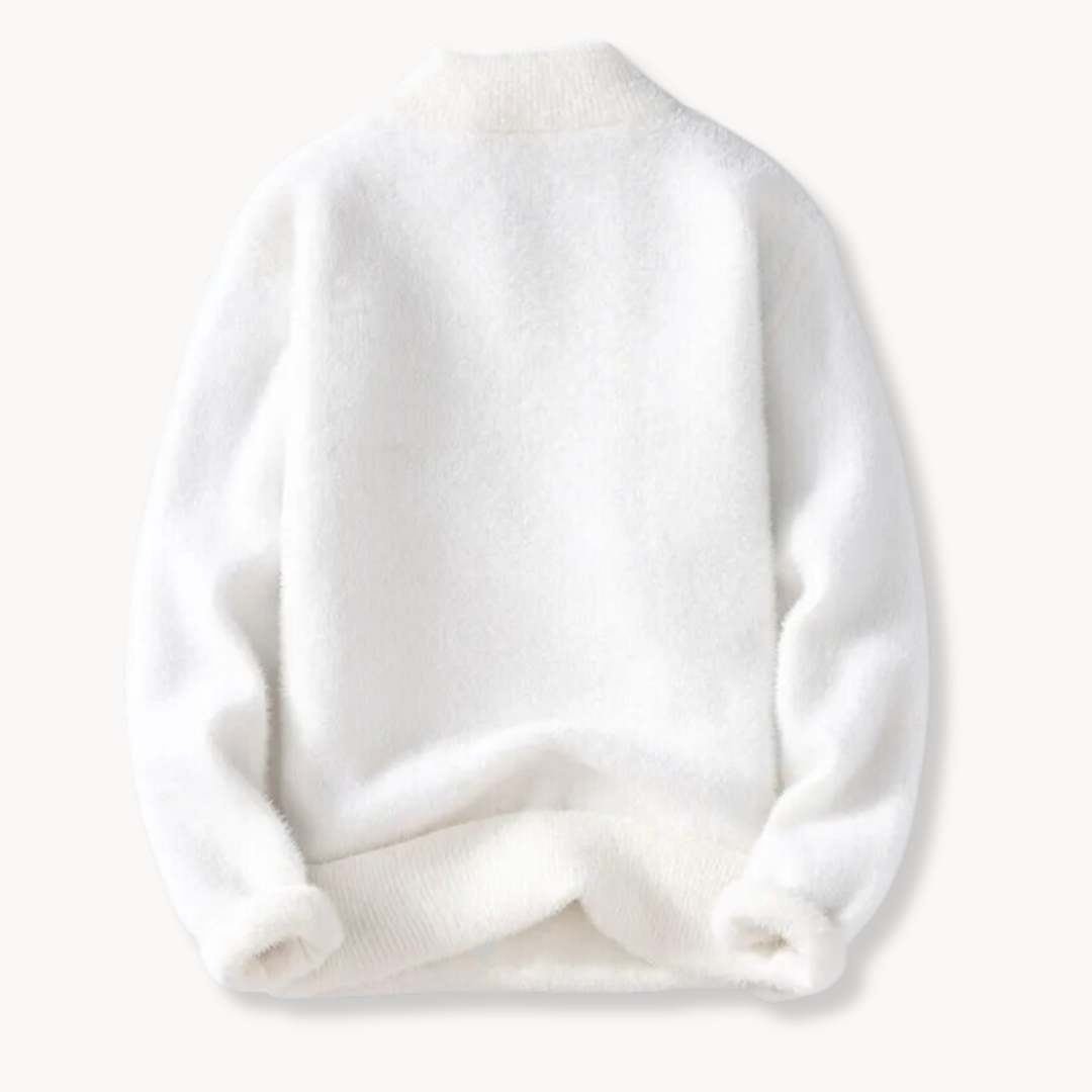 Teddy fleece sweater for men