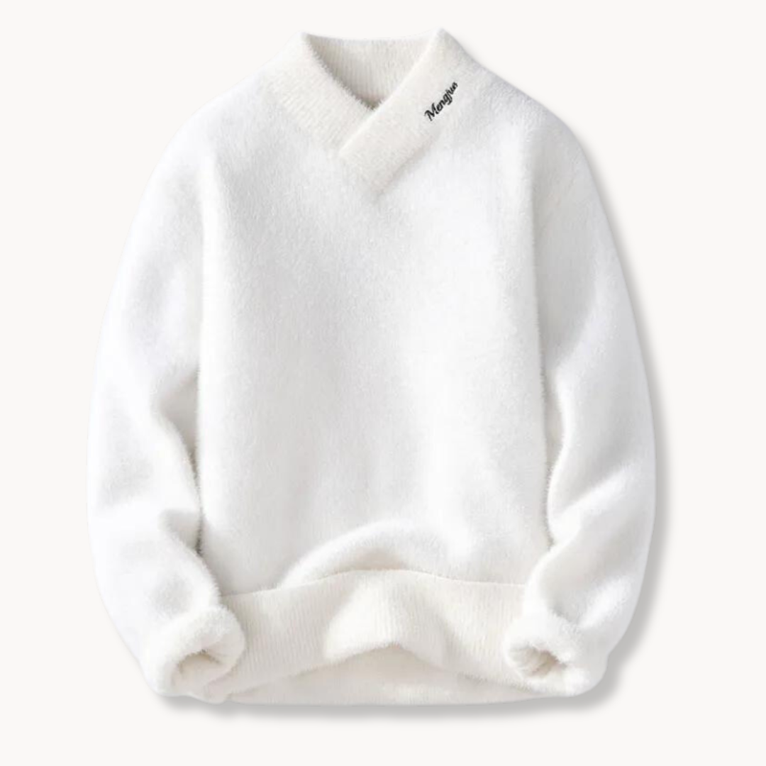 Teddy fleece sweater for men