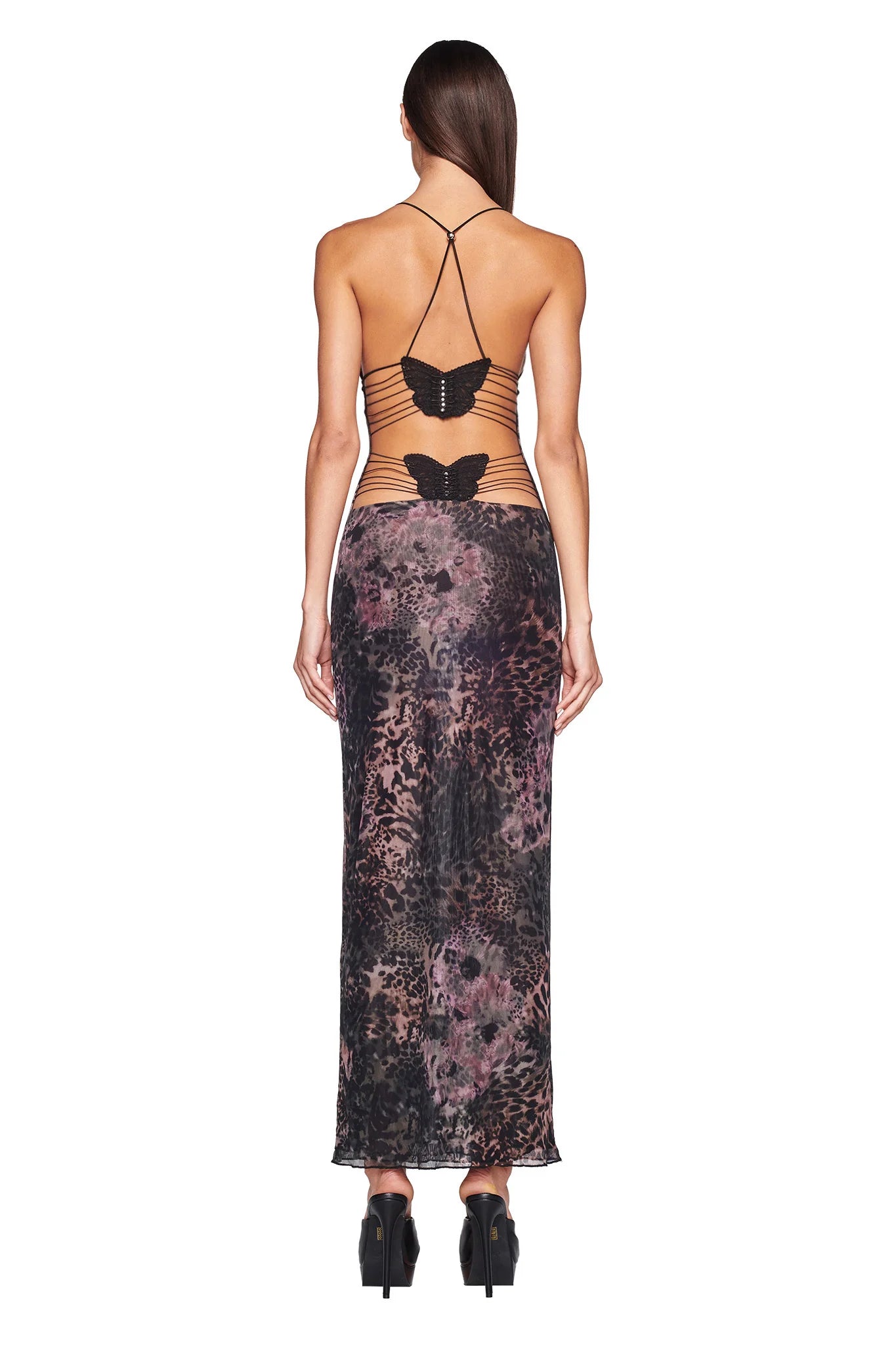 Butterfly back dress