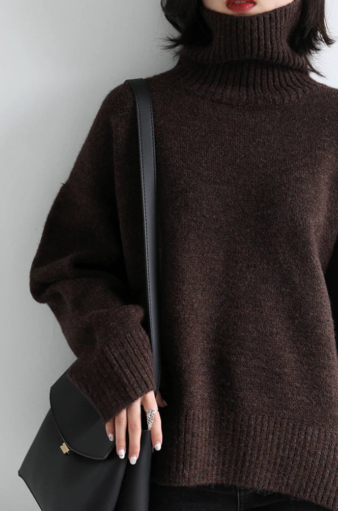 Loose Turtleneck Sweater