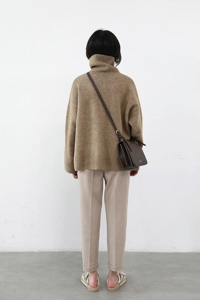 Loose Turtleneck Sweater