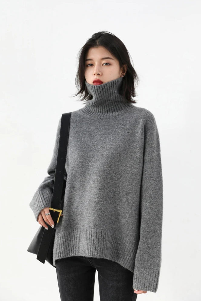 Loose Turtleneck Sweater