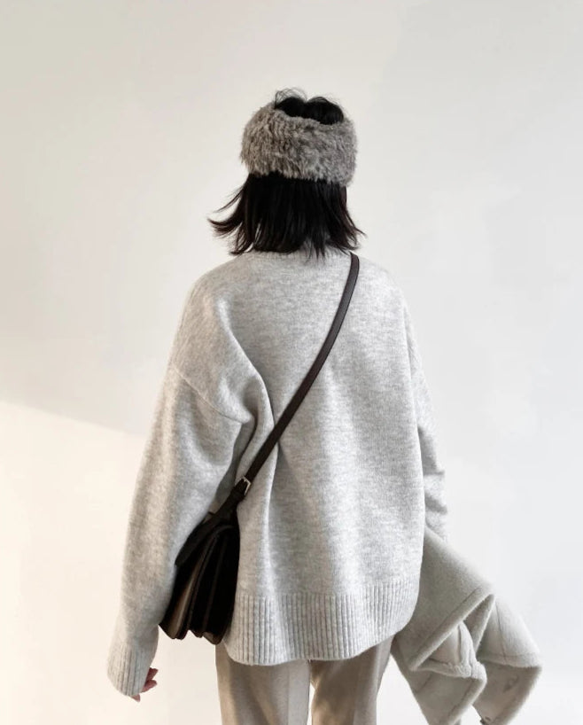 Loose Turtleneck Sweater