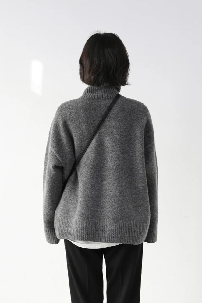 Loose Turtleneck Sweater