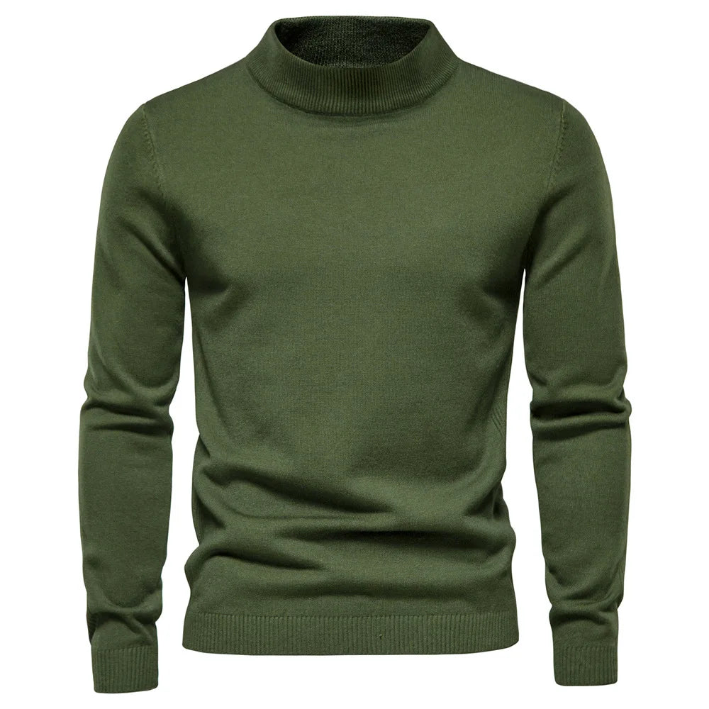 Half turtleneck for men