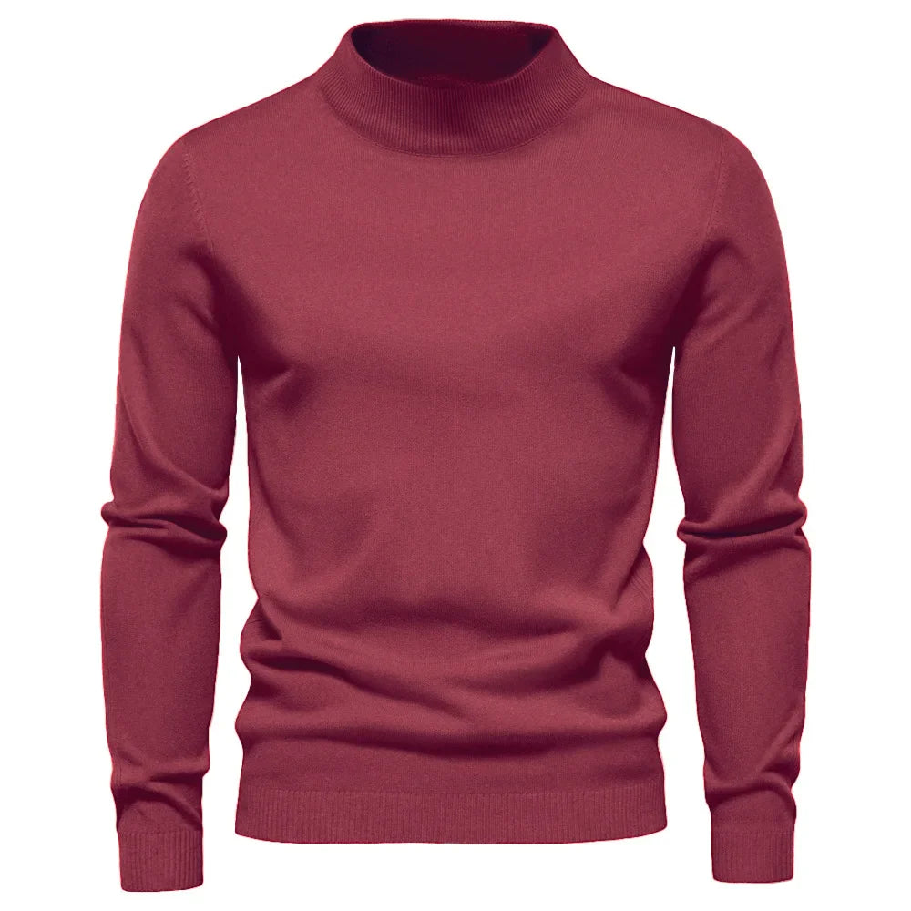 Half turtleneck for men