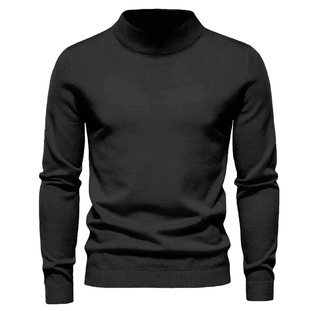 Half turtleneck for men