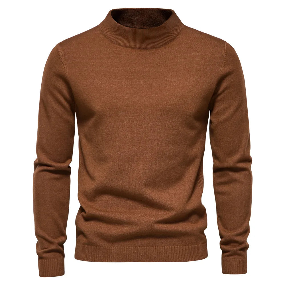 Half turtleneck for men