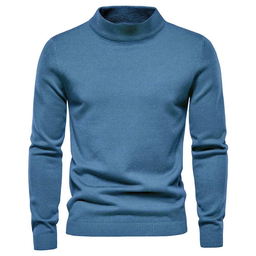 Half turtleneck for men